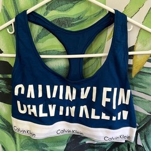 Calvin Klein sports bra